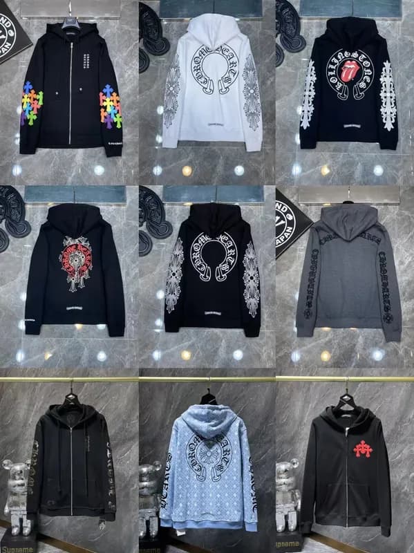 24SS Croop High Version Horseshoe Pattern Sanskrit Classic Hoodie Men s and Women s 49 - OrientDig Spreadsheet