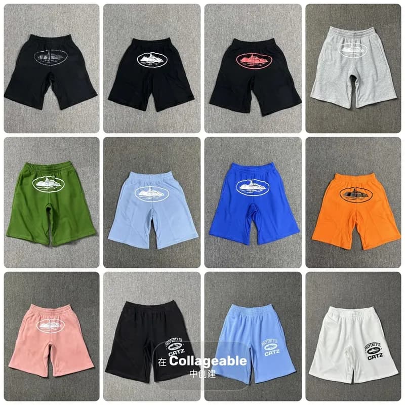 Corteiz American street Alcatraz printed shorts summer loose five quarter pants 85 - OrientDig Spreadsheet