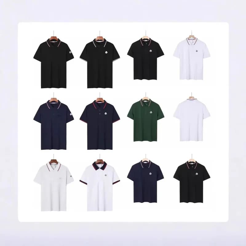 Cross border foreign trade summer new Mengkou Miao men s polo shirt short sleeved pique cotton lapel Mengjia T shirt men s casual 94 - OrientDig Spreadsheet