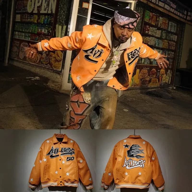 Hell Star Jacket Avirex co branded 50th anniversary limited edition retro trendy jacket motorcycle embroidered leather jacket 97 - OrientDig Spreadsheet