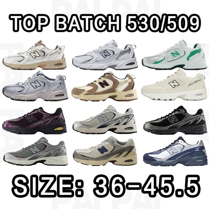TOP BATCH NB 530 SIZE:36-45.5 (9) - OrientDig Spreadsheet