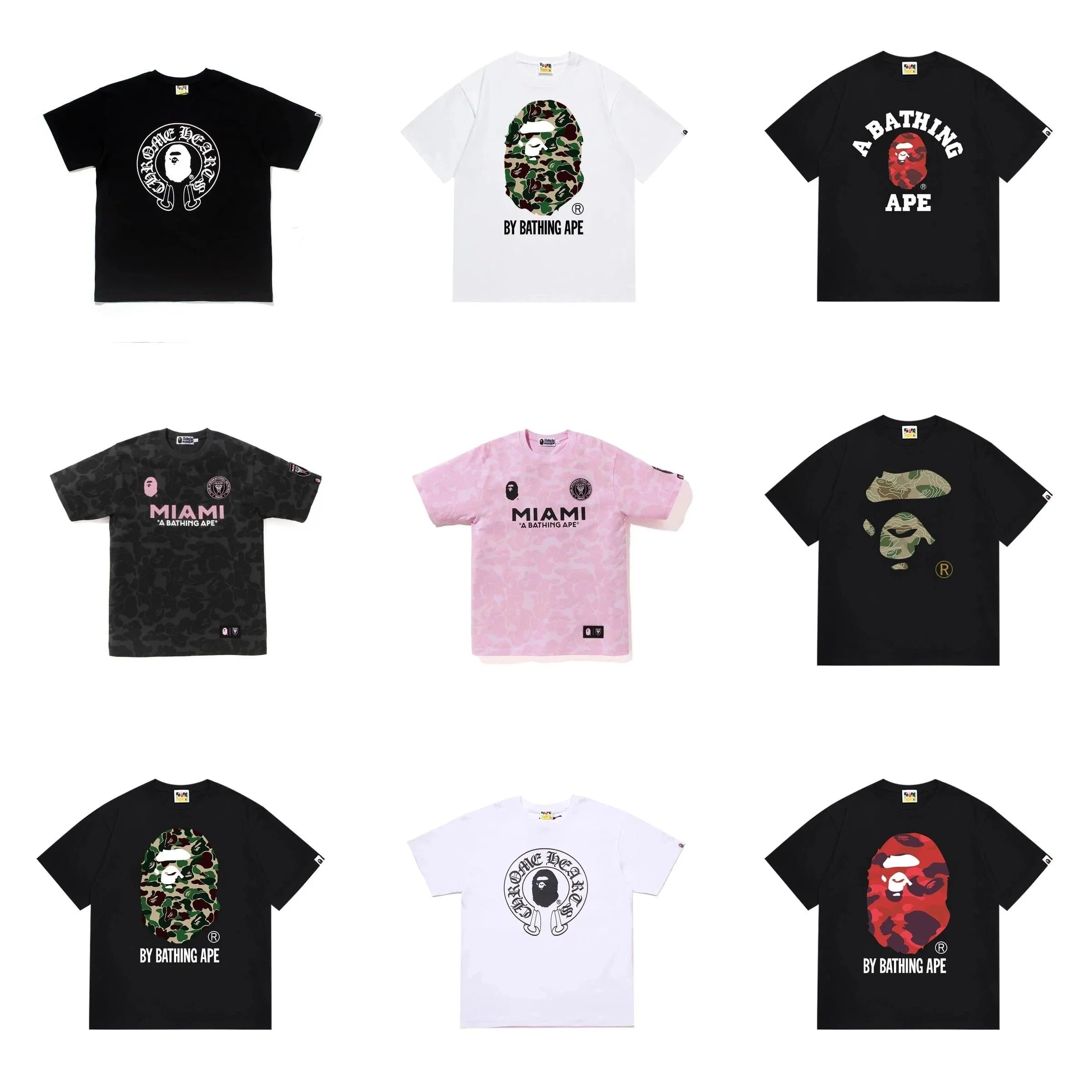 BAPE Shark Logo T-Shirt - OrientDig Spreadsheet
