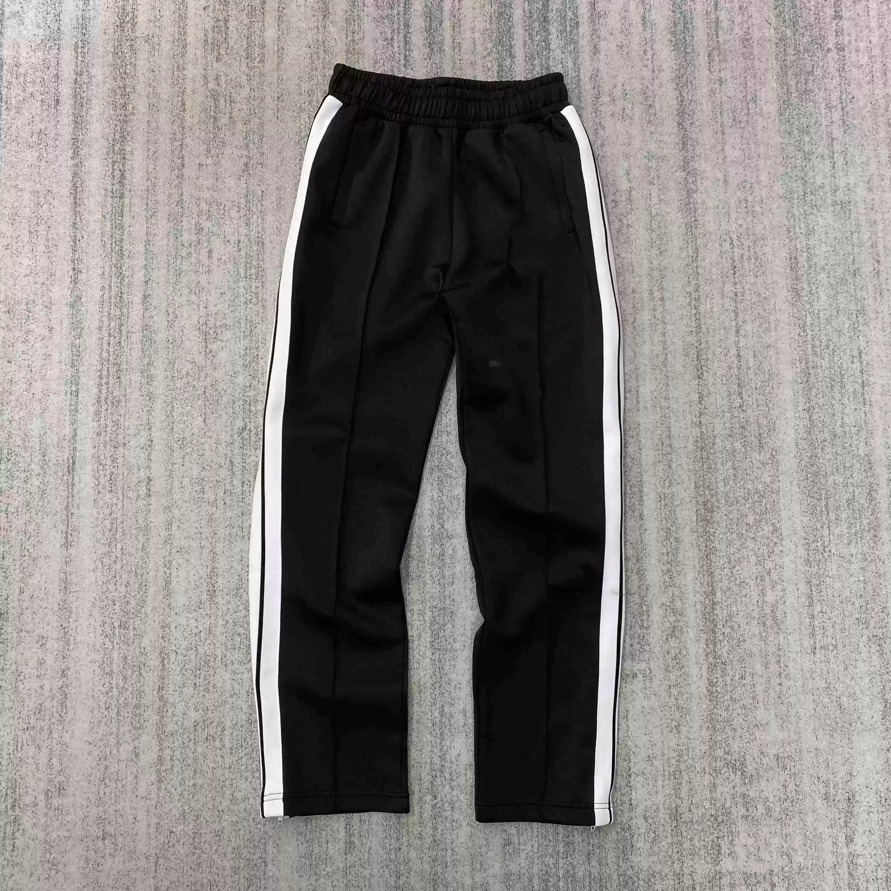 Coconut Tree Pants Front Small Letters Stripe Side Zipper Trousers 4109 AB - OrientDig Spreadsheet