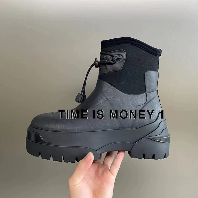 Independent correct version of alyx outdoor vibe wind vulcanized heightened snow boots dark functional thick bottom waterproof rain boots - OrientDig Spreadsheet