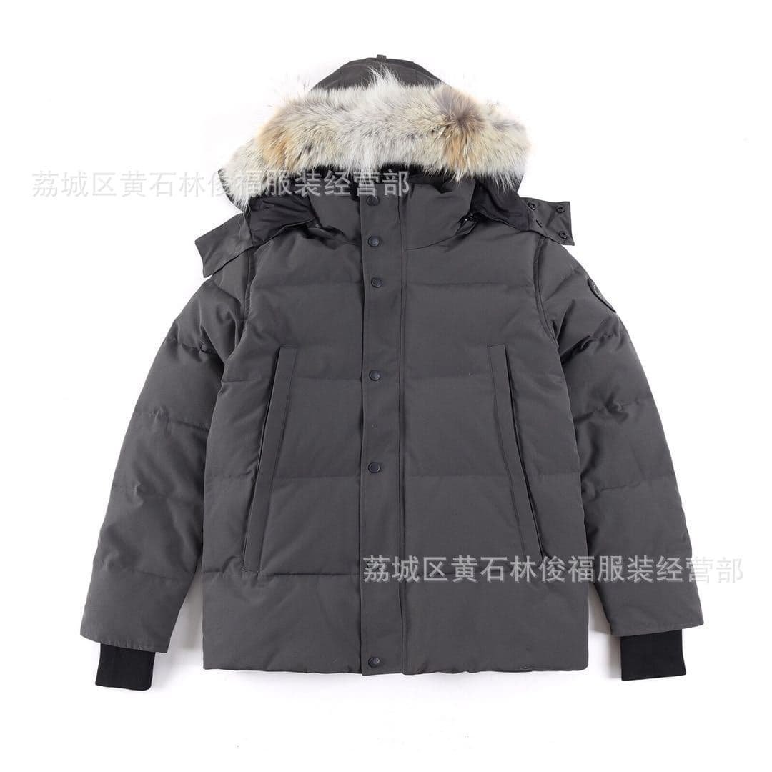 Putian goose down jacket 29 models wolf hair thickened men and women's mid-length coat parka 3808MA couple style - OrientDig Spreadsheet