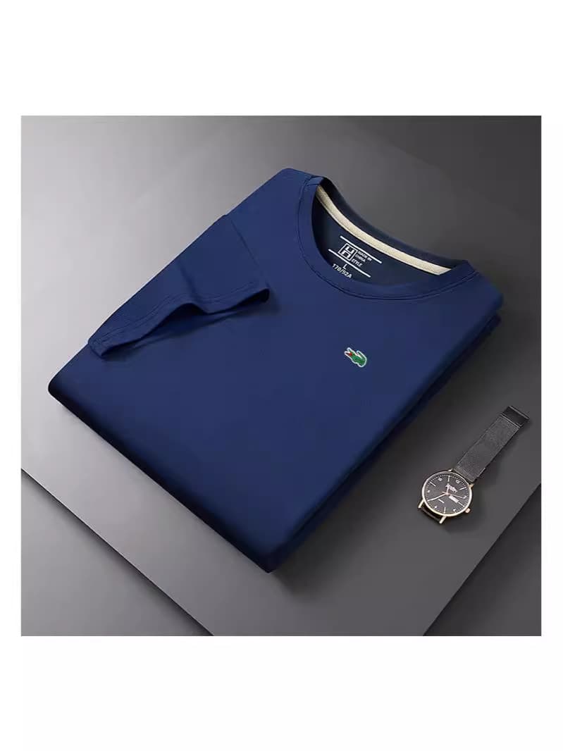 Summer men's T-shirt work clothes short sleeve with embroidered logo round neck short sleeve T-shirt - OrientDig Spreadsheet