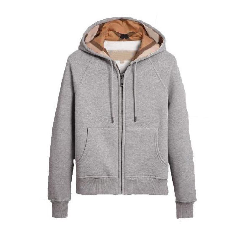 European American high quality British style hooded women's sweater B home spring and autumn women's jacket cardigan zipper S-XXL in stock - OrientDig Spreadsheet