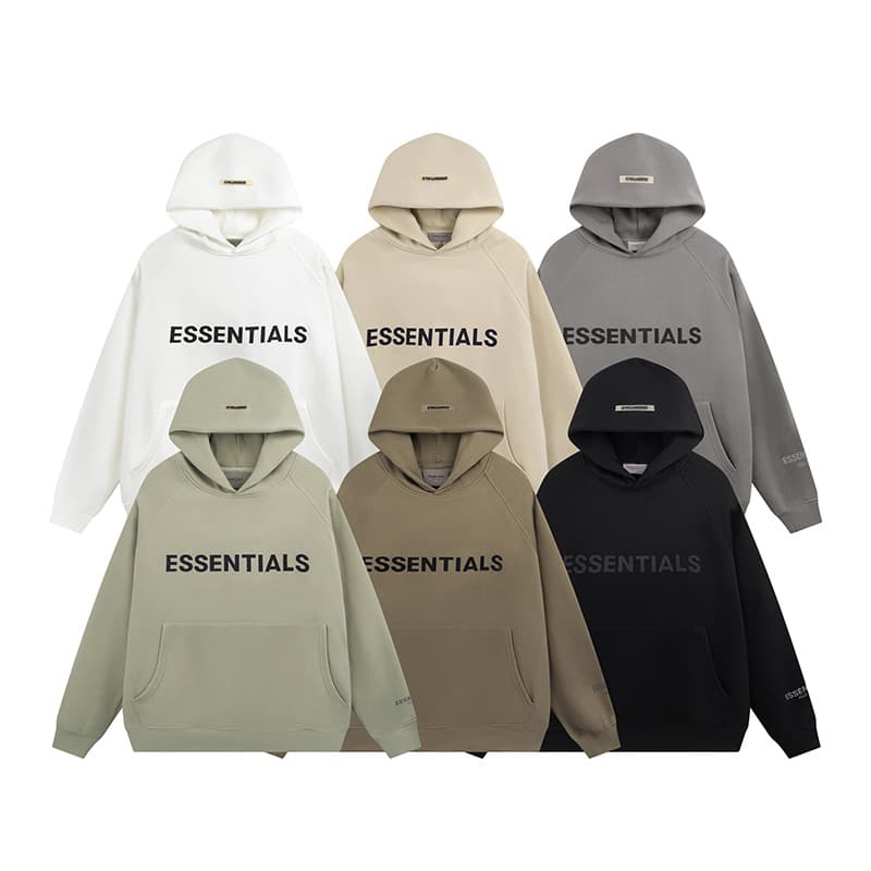 Factory double line Esse wholesale new chest LOGO laminated hooded sweatshirt FOGntials - OrientDig Spreadsheet