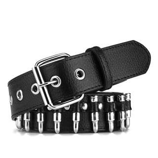 Rivet Belt Men's punk European and American fashion bullet belt new cross-border Men's Women's clothing personality belt - OrientDig Spreadsheet