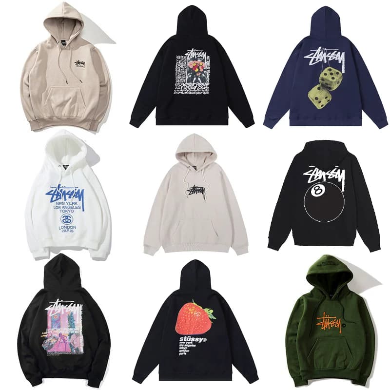 Stussy HOODIES 80 VARIANTS - Image 11