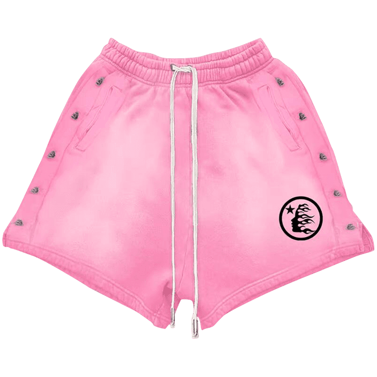 Hellstar Snap Sweatshorts Shorts Pink - OrientDig Spreadsheet