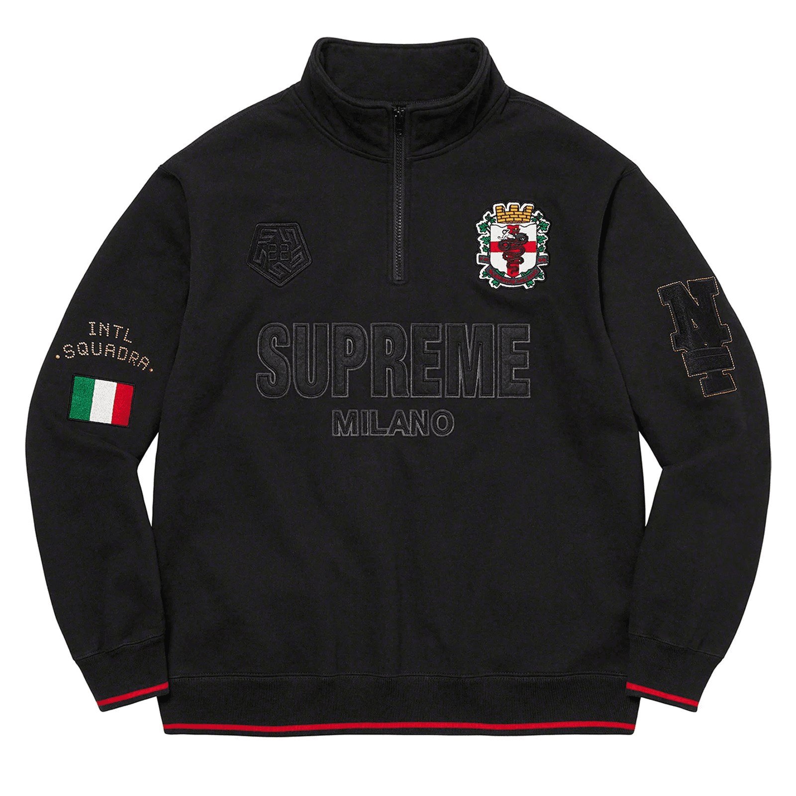 Supreme Milano half zip Pullover - OrientDig Spreadsheet