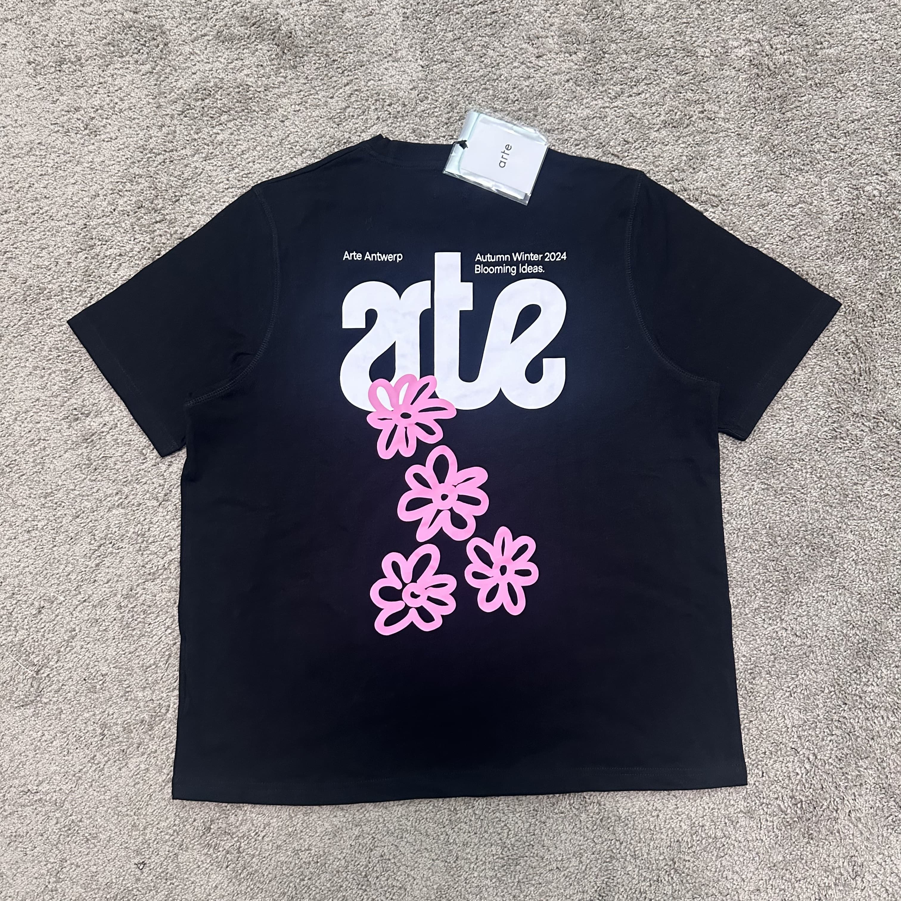 Arte Flowers Back Black - OrientDig Spreadsheet