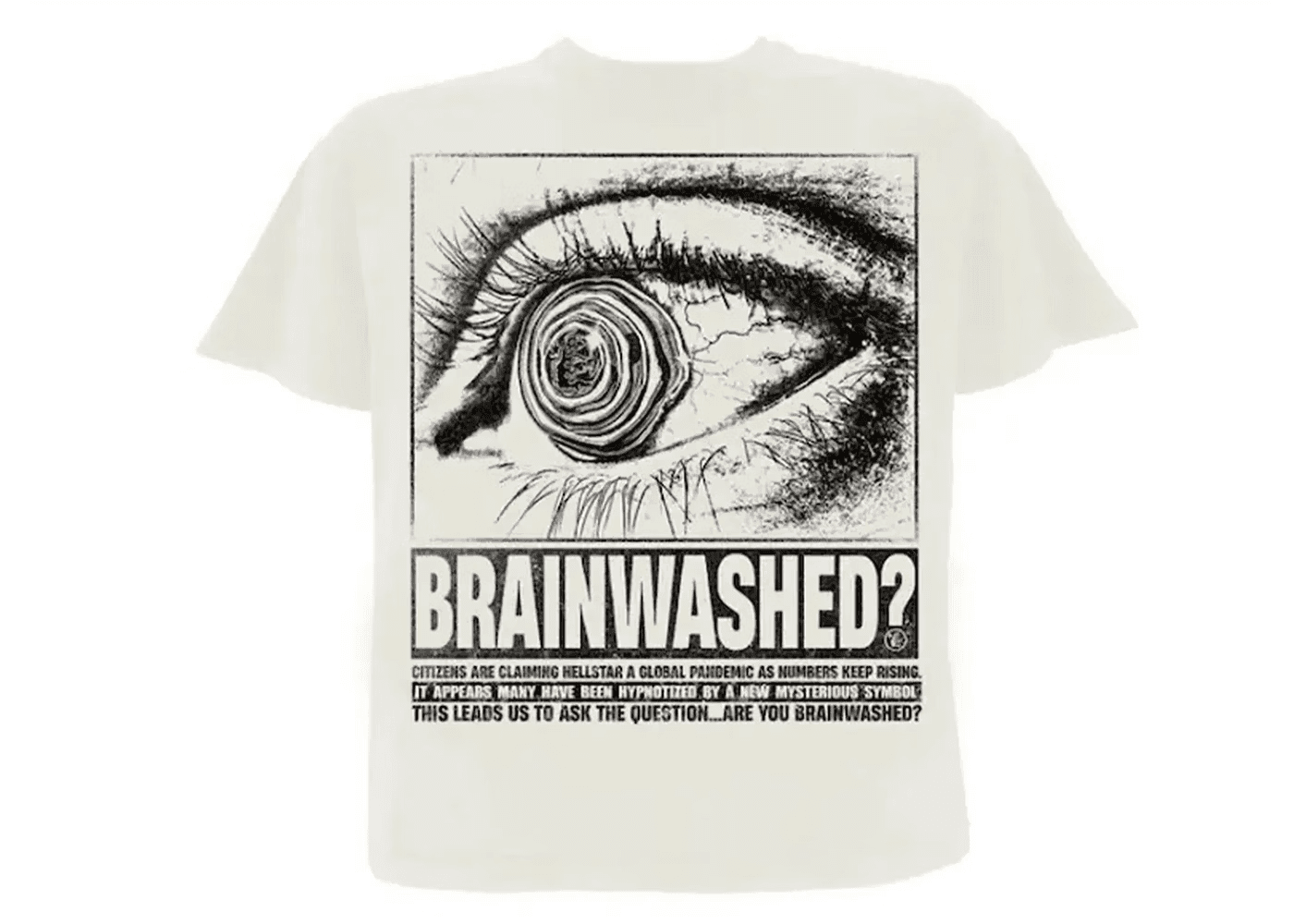 Hellstar Eyeball T-Shirt White - OrientDig Spreadsheet