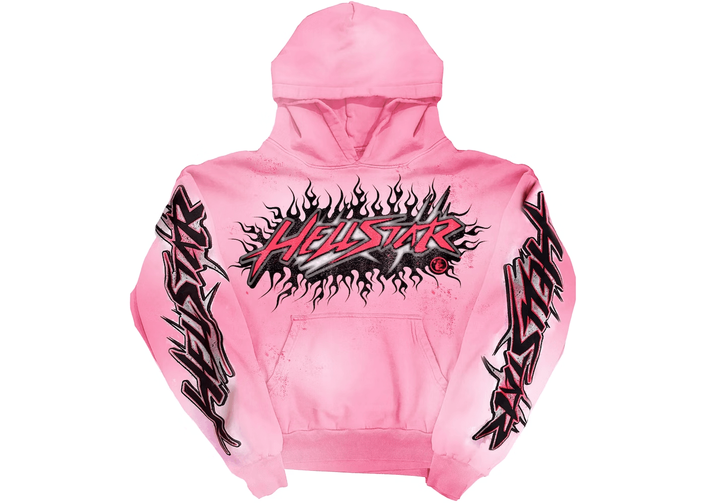 Hellstar Brainwashed Without Brain Hoodie Pink - OrientDig Spreadsheet