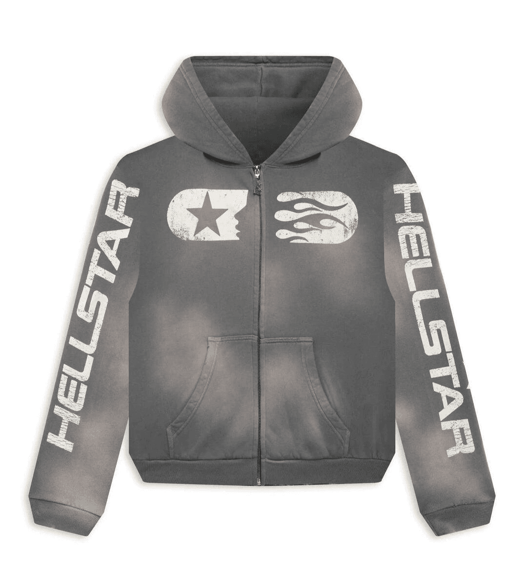 Hellstar Studios Zip Hoodie Gray - OrientDig Spreadsheet