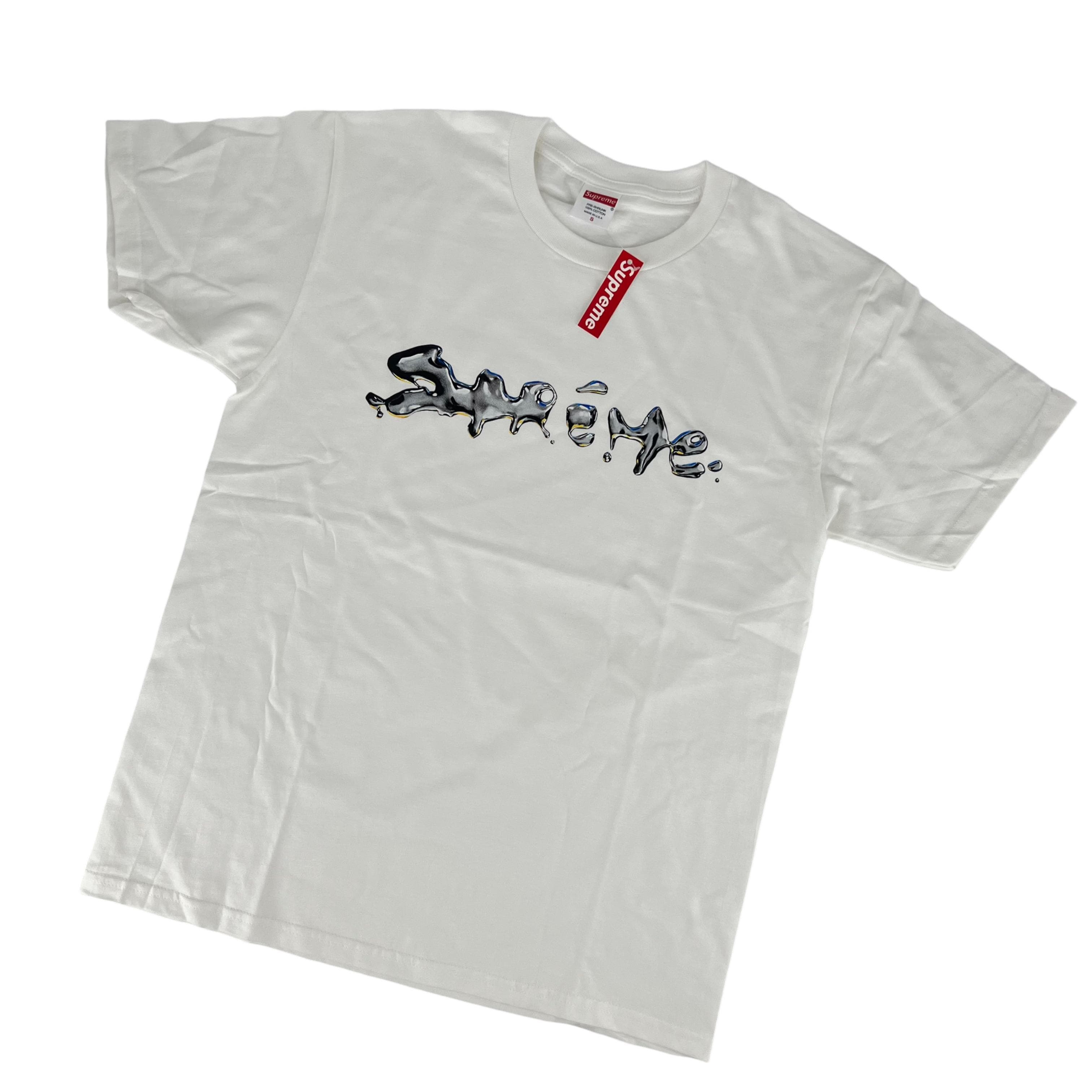 Supreme Liquid logo Tee Black/White - OrientDig Spreadsheet