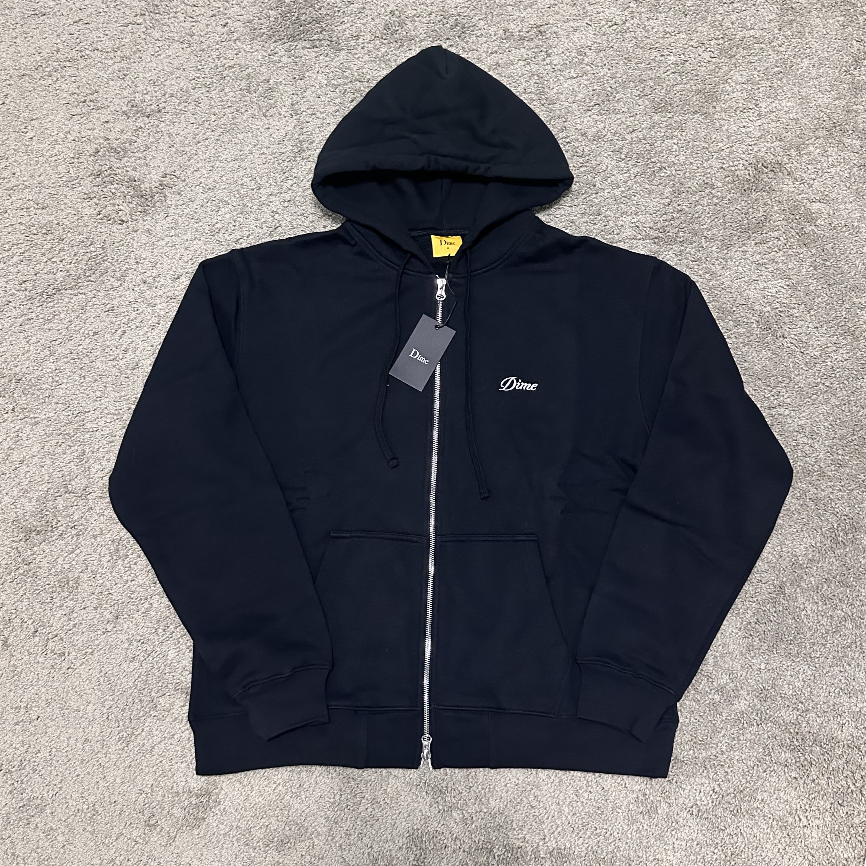 DIME ZIP-UP Black/Grey - OrientDig Spreadsheet