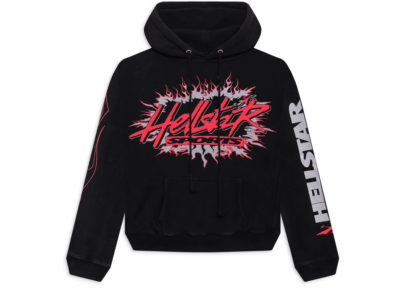 Hellstar Sports Future Flame Hoodie Black - OrientDig Spreadsheet