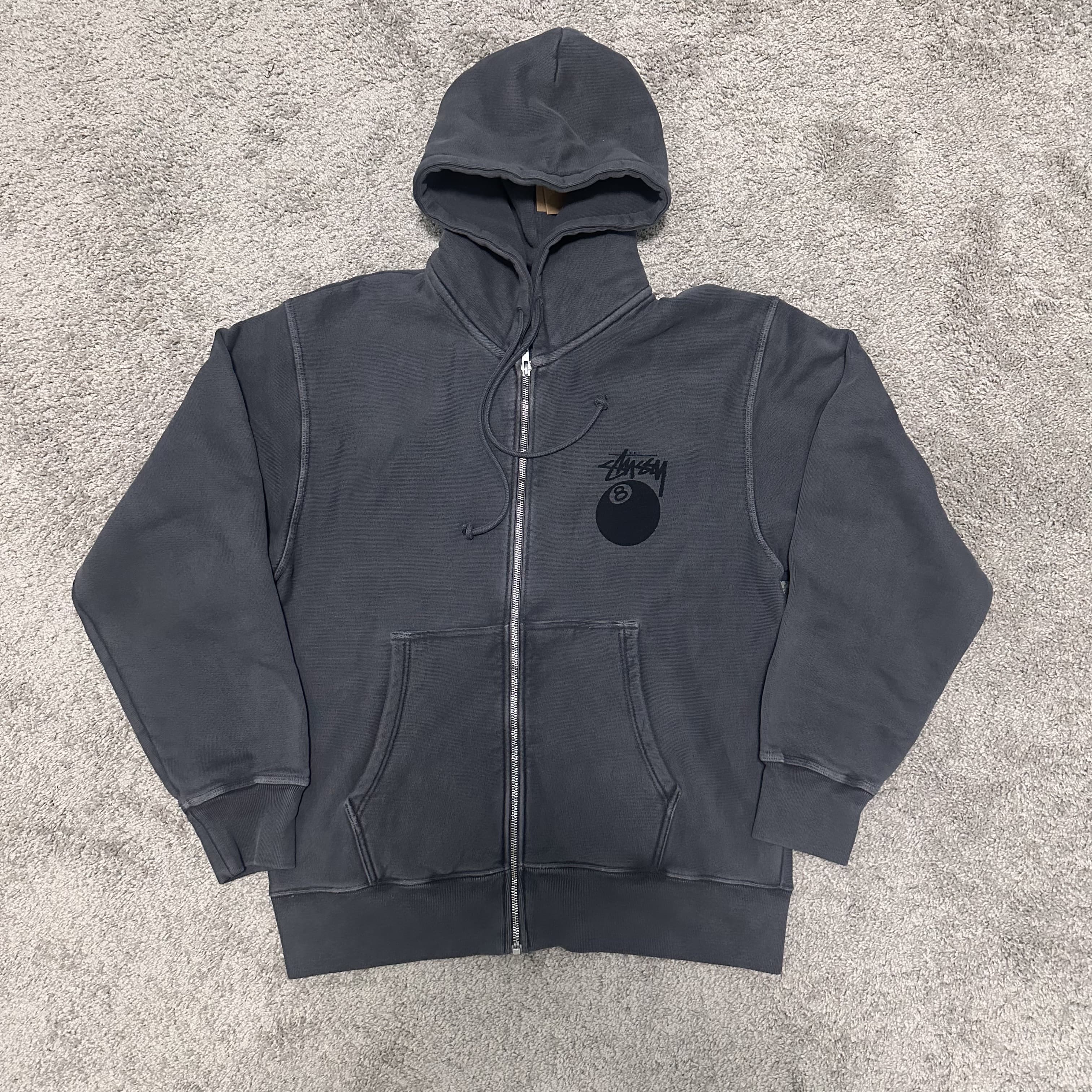 Stussy 8Ball Dyed Zipper - OrientDig Spreadsheet