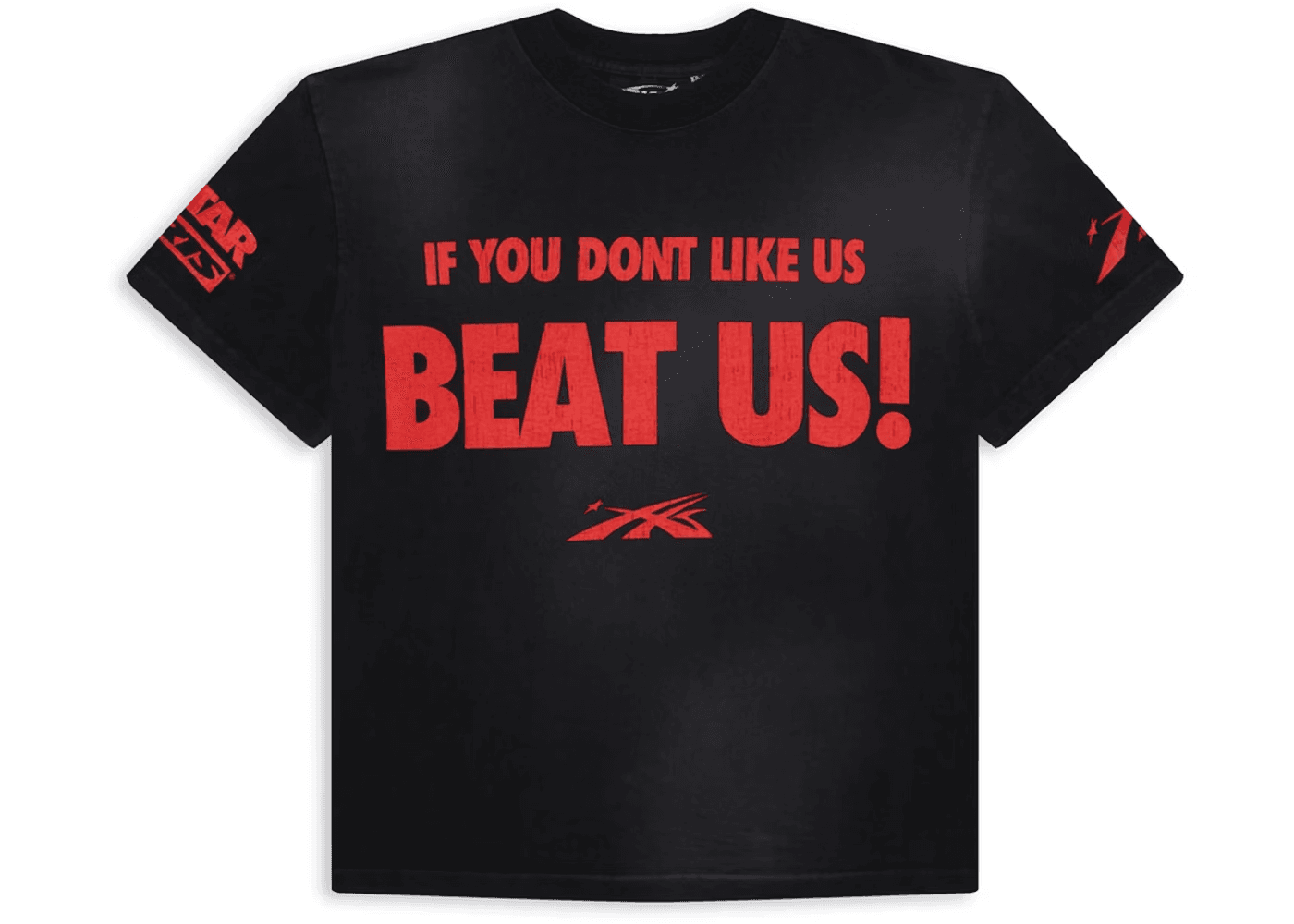 Hellstar Beat Us! T-shirt Red/Black - OrientDig Spreadsheet
