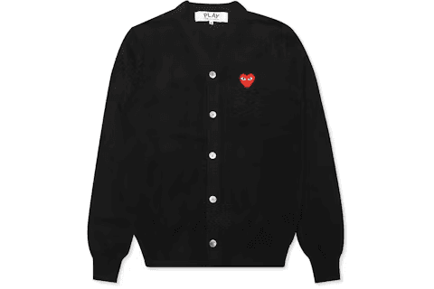 CDG Heart Knit Cardigan - OrientDig Spreadsheet