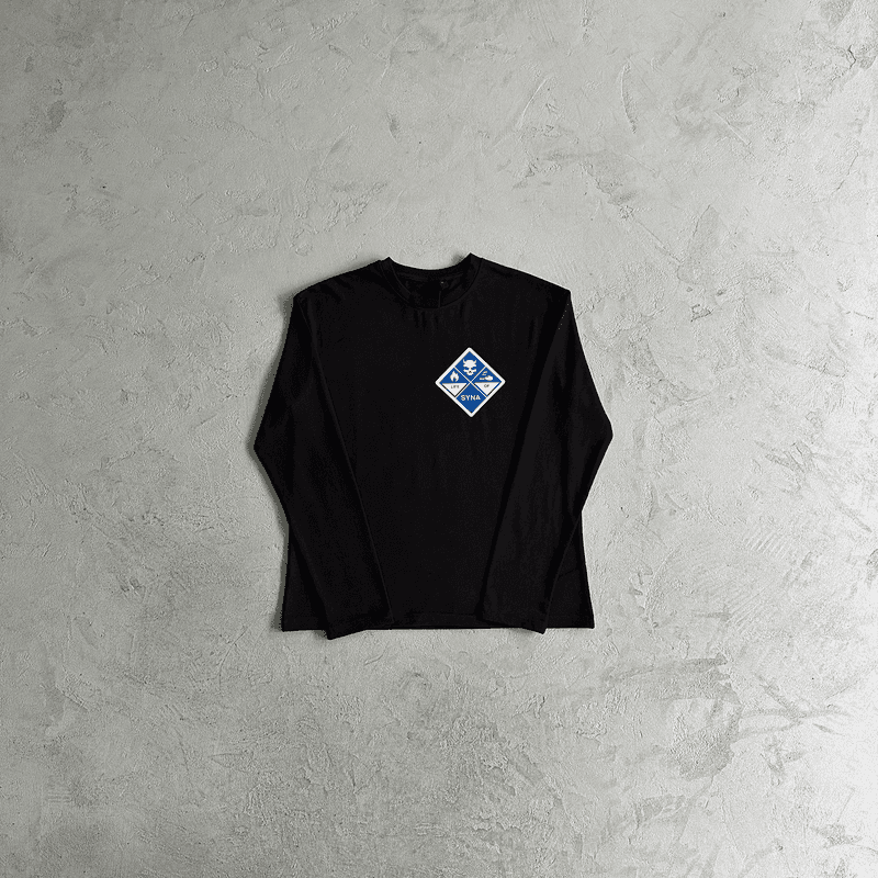 Syna HAZARD LS TEE-black - OrientDig Spreadsheet