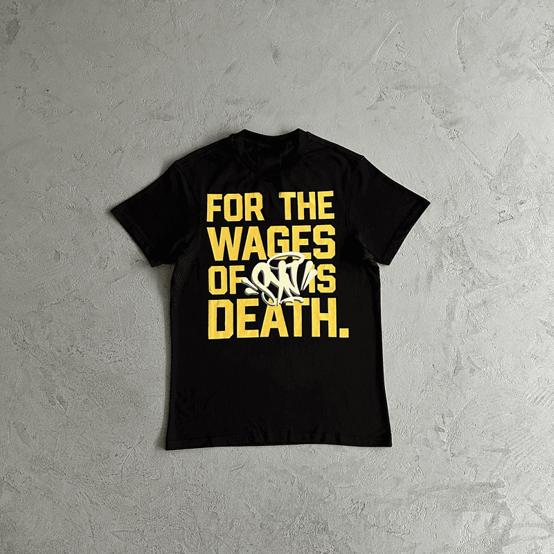 Syna wages tee -black - OrientDig Spreadsheet