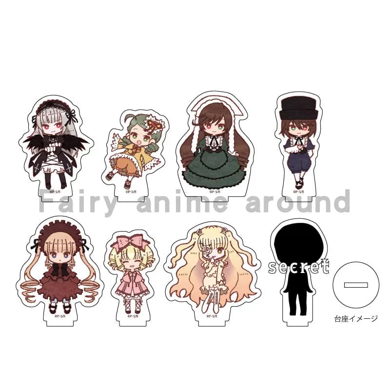 Rozen Maiden 06 peripheral red snow flower crystal mercury lamp gold series sparrow berry acrylic stand anime ornaments - OrientDig Spreadsheet