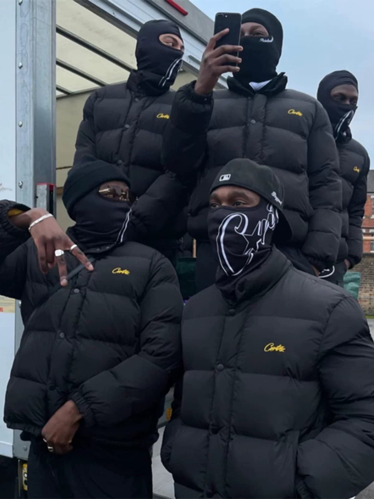 CRTZRTW DRILL style American hip-hop stand-up collar cotton jacket for men 2024 new trendy winter cotton jacket - OrientDig Spreadsheet