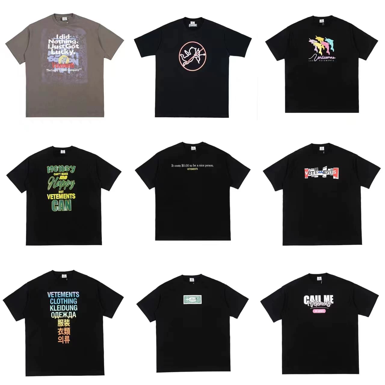 2023SS Letter Printed Embroidery American Oversize Street Casual Men's and Women's Short Sleeve T-Shirt - OrientDig Spreadsheet