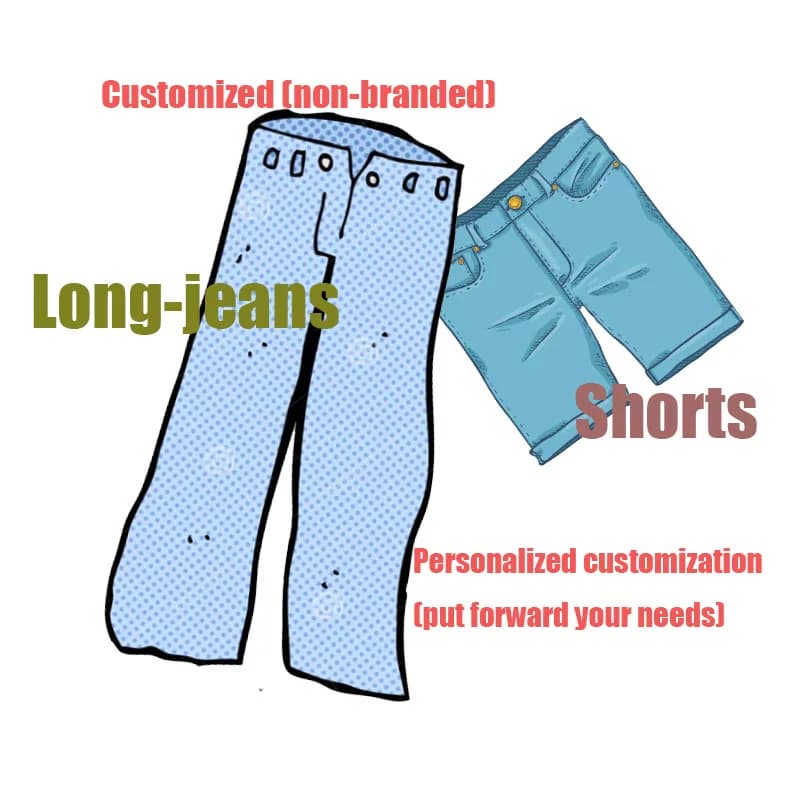 Customized to customer needs JEANS work pants - OrientDig Spreadsheet