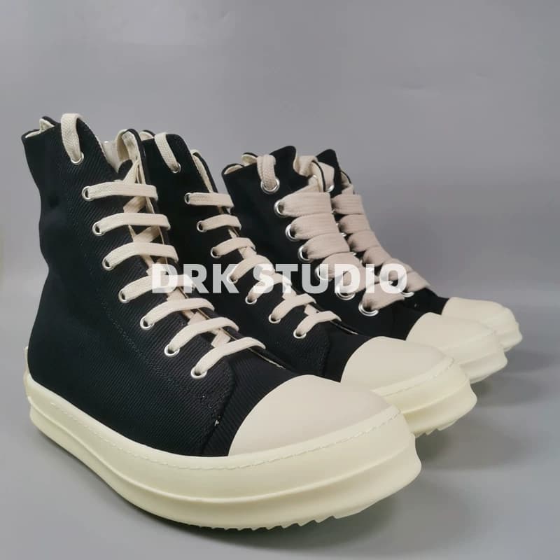 2022 new thick shoelaces RO sub-line denim cloth back patch high-top lace-up men's and women's same style couple shoes - OrientDig Spreadsheet