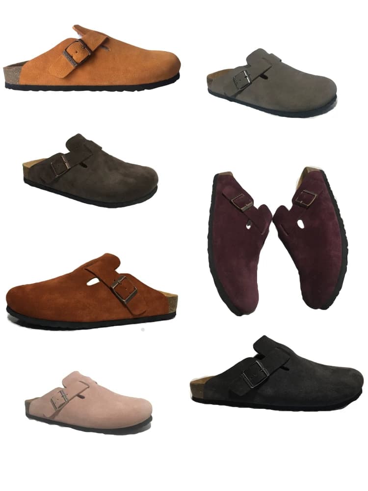 BMXM classic baotou slippers cow fur flat bottom fashion couple bo chewing outdoor lazy shoes - OrientDig Spreadsheet