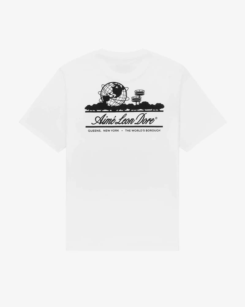 AimeLeoDore New York park Earth instrument classic fashion brand LOGO short sleeve T-shirt VIBE style - OrientDig Spreadsheet