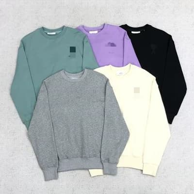 AM sweater round neck Terry Love same color embroidery small - OrientDig Spreadsheet