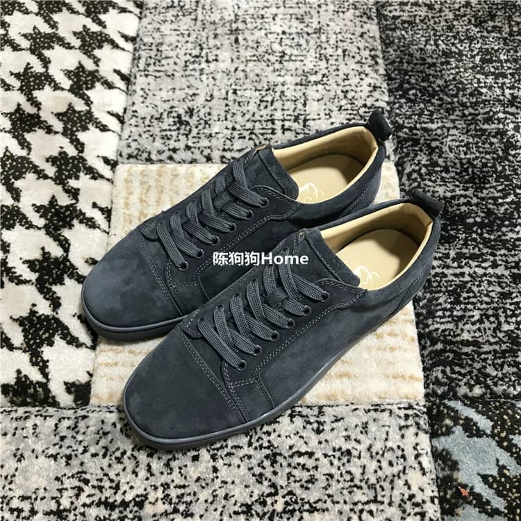 CLOUMANCE simple low-top solid color suede sneakers four seasons shoes - OrientDig Spreadsheet