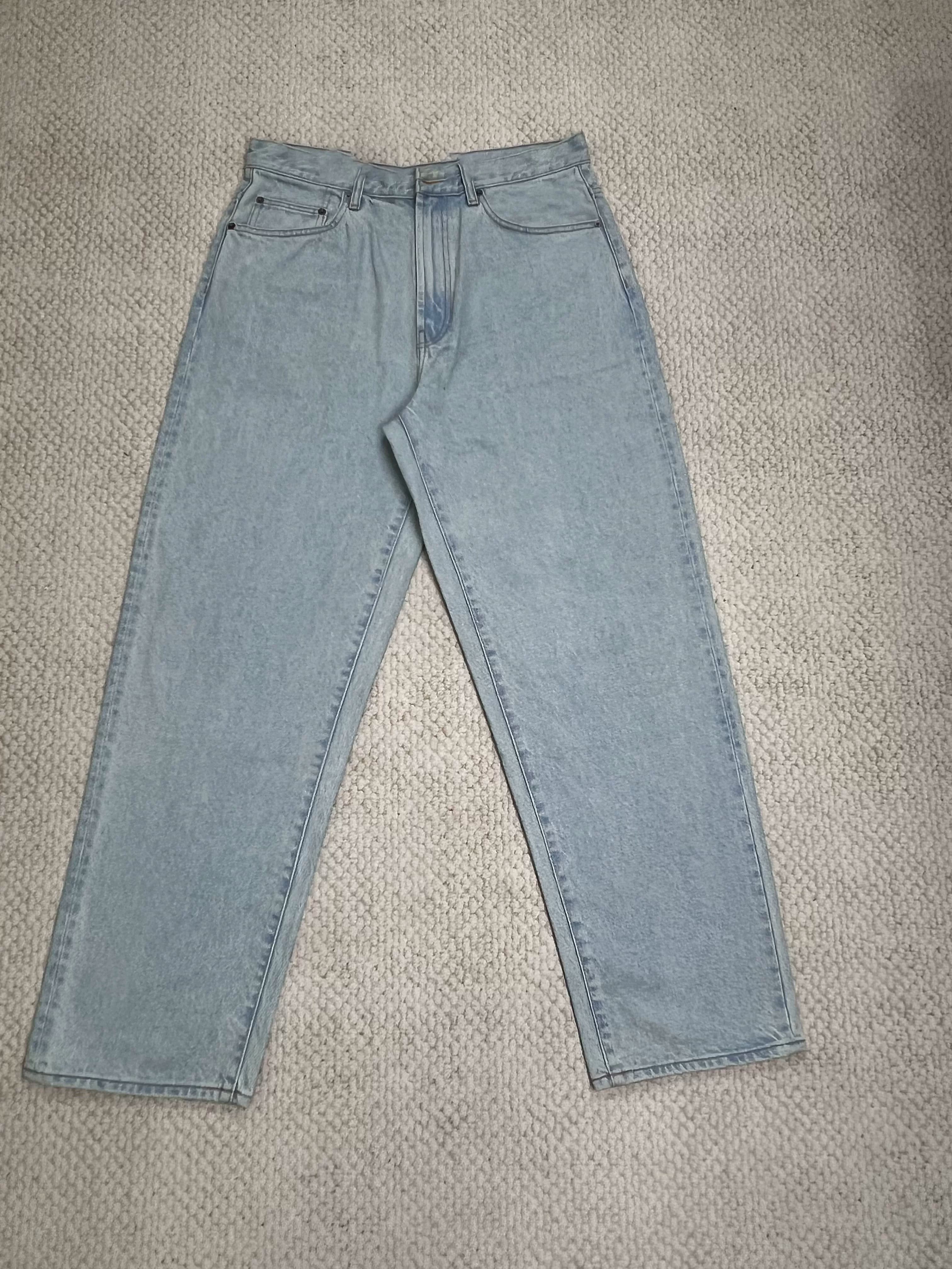 Tiger have stock Self made SUP Baggy Jean Pocket Embroidered Logo Jeans - OrientDig Spreadsheet