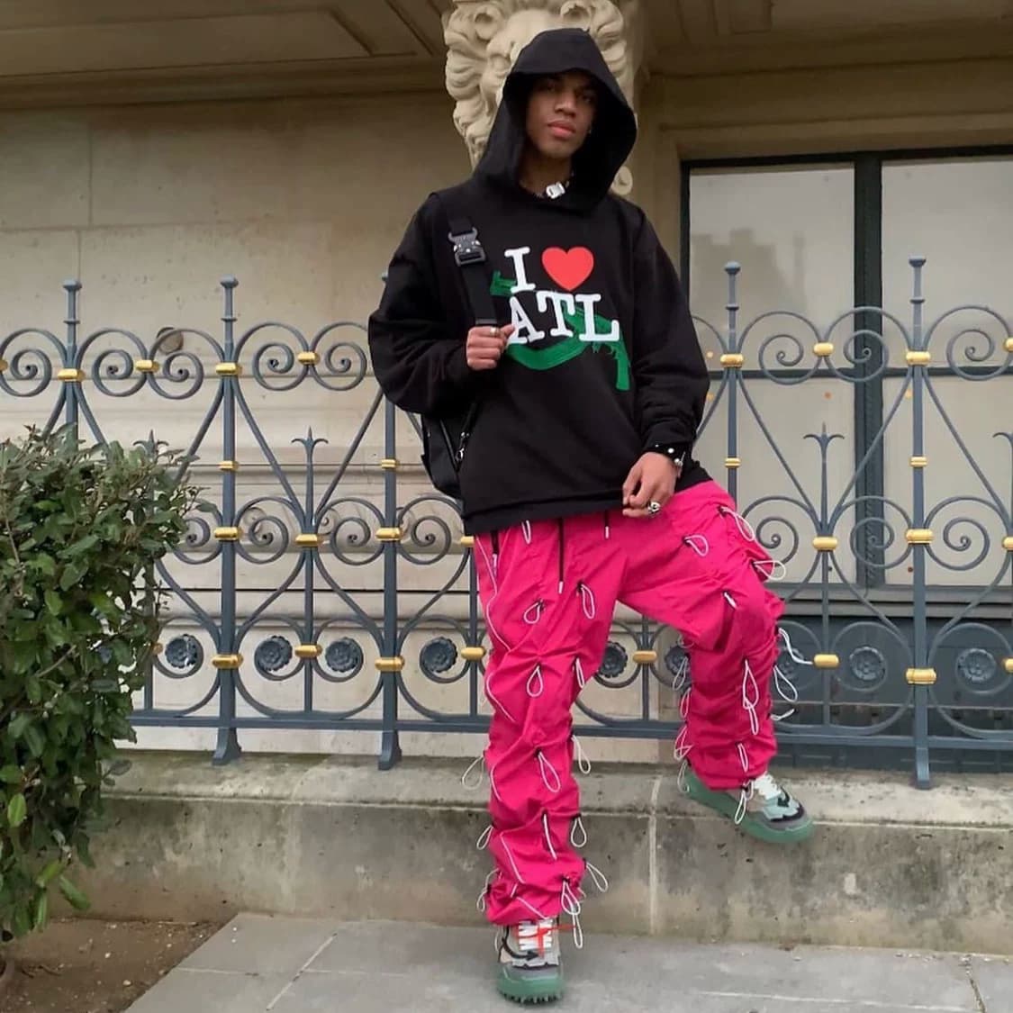 Spot I LOVE ATL Atlanta Limited AK American Fashion Hooded Sweatshirt Playboi Carti Same Style - OrientDig Spreadsheet