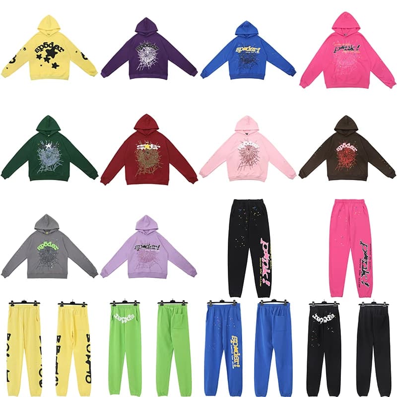 SP5 sweatshirt spider web European and American rap star young thug male and female couple trendy hoodie suit - OrientDig Spreadsheet