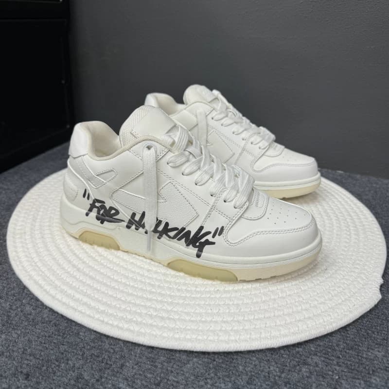 2024 summer off trendy brand sneakers men's genuine leather panda white shoes breathable low-top sports casual shoes women's thick sole - OrientDig Spreadsheet