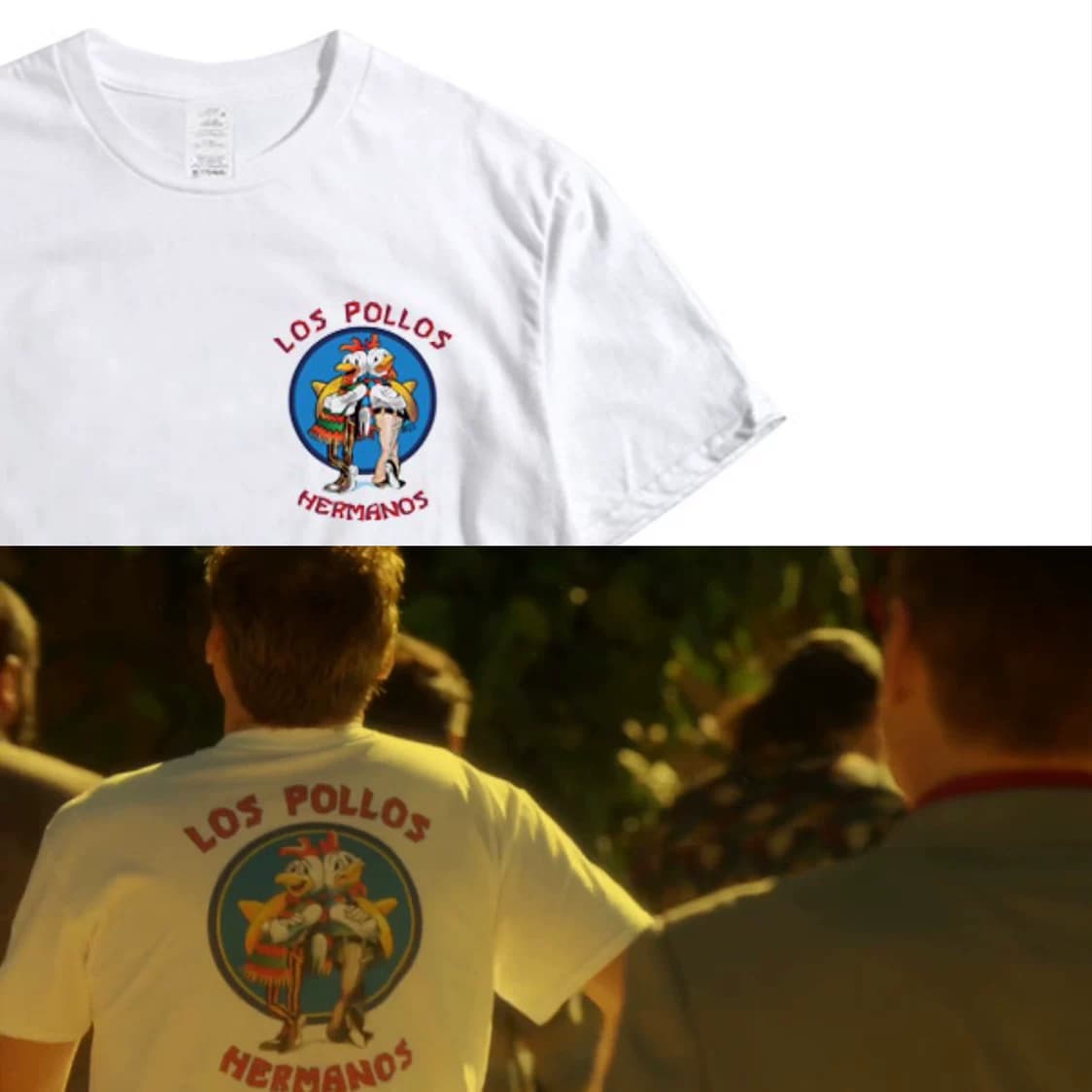 Fried Chicken shop T-shirt deadly poison Pollos Hermanos cotton short sleeve Gildan heavy cotton American fashion - OrientDig Spreadsheet