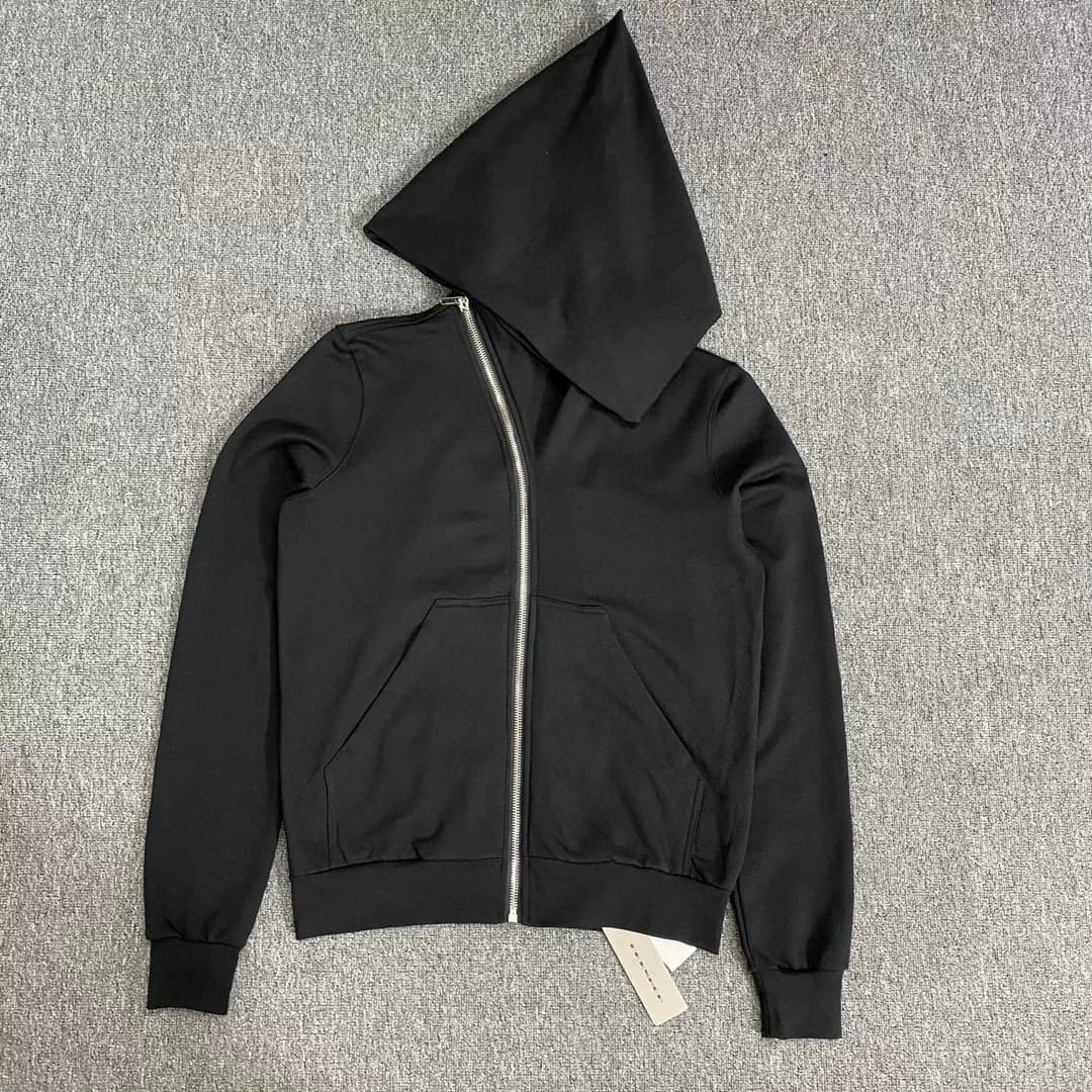 Correct high version classic dark style men's and women's wizard's hat zipper jacket loose hooded Xiaohongshu Internet celebrity same style - OrientDig Spreadsheet