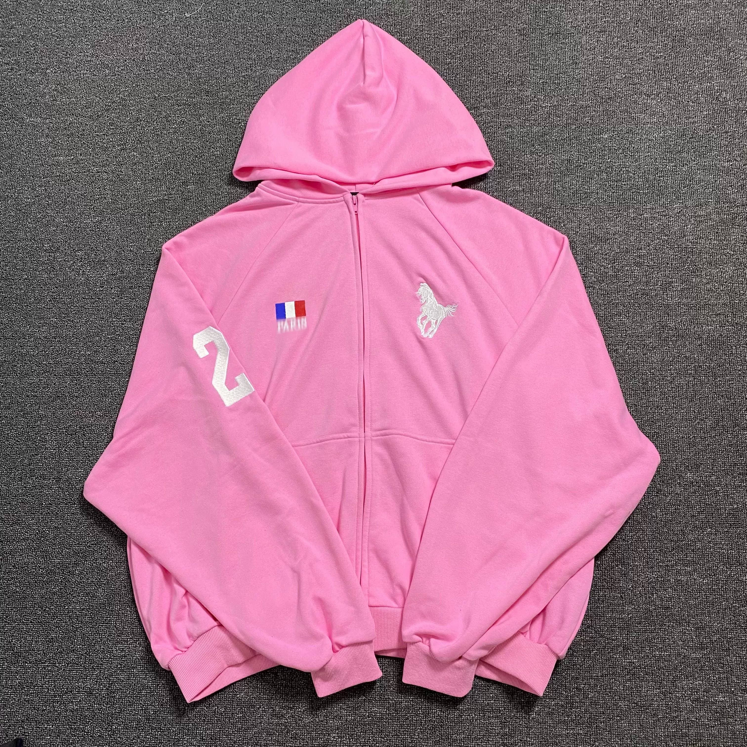 Balenciaga Polo Zip Up Hoodie 3 Styles - Image 2