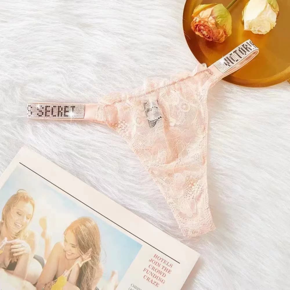 Weivs mi classic underwear high waist rhinestone lace briefs T-back Internet hot outer midriff outfit Weiduo - OrientDig Spreadsheet