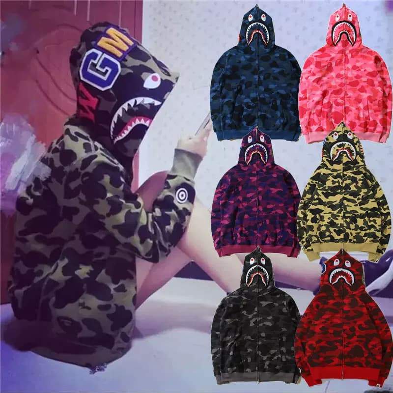 Bape full zip hoodie - Image 14