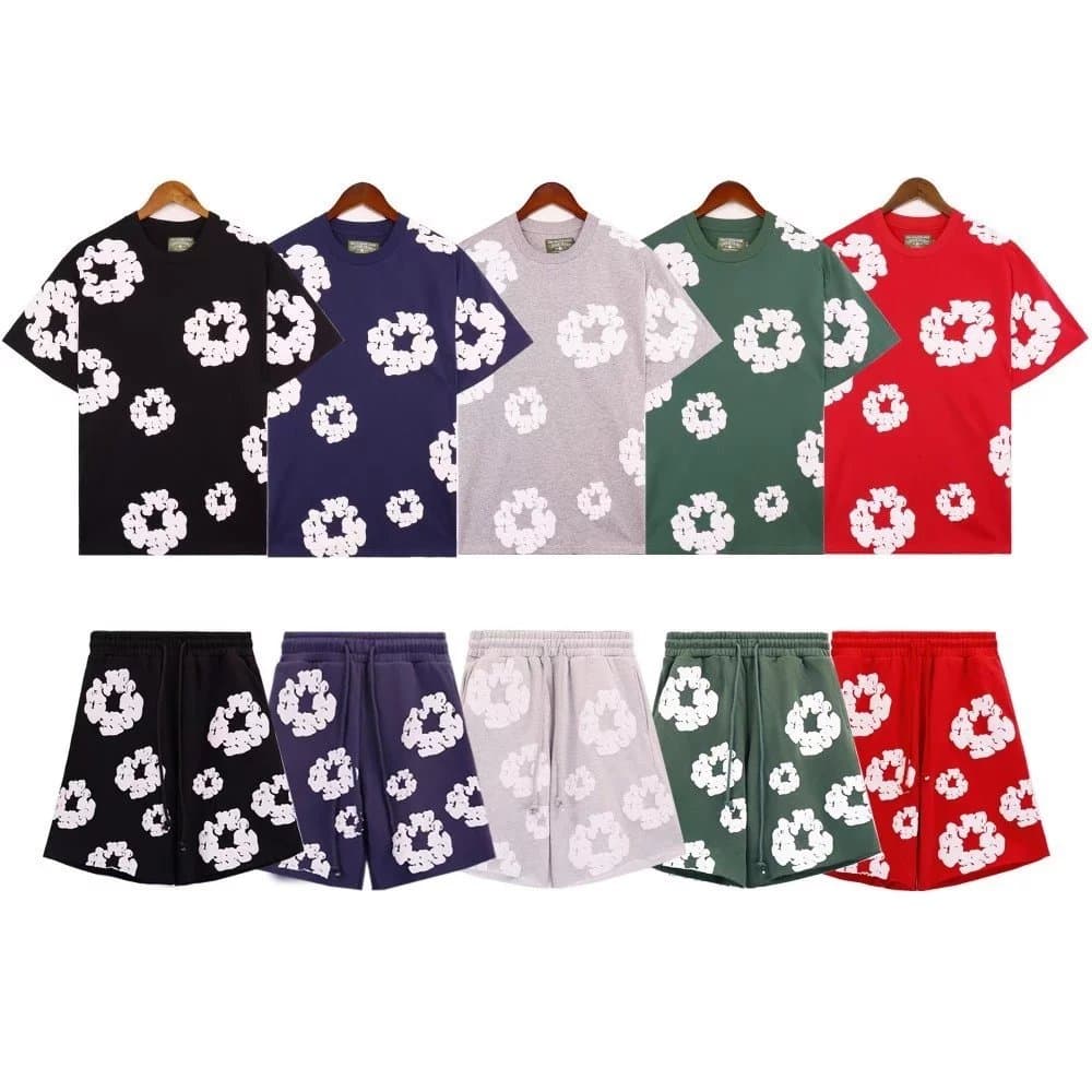 Full Series Sweatshirt Printed Short sleeved T shirt Hooded Shorts Set - OrientDig Spreadsheet