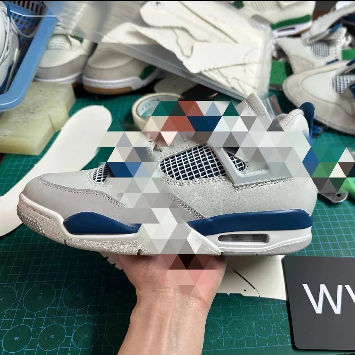 Air Jordan 4 Retro MILITARY BLUE GX - OrientDig Spreadsheet