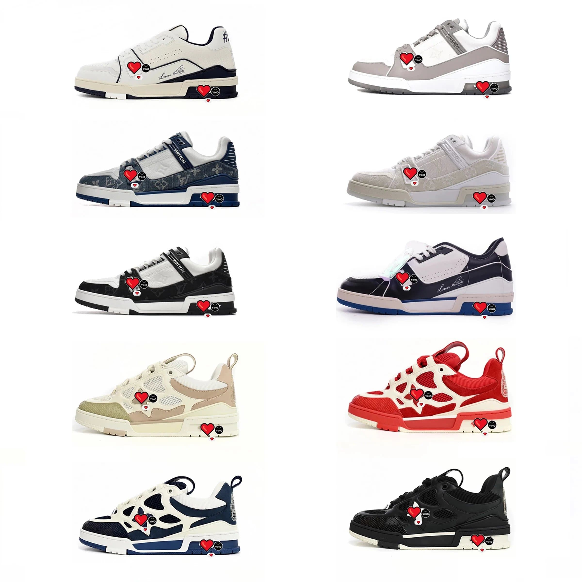 Leather Lace-Up Fashion Sneakers - OrientDig Spreadsheet