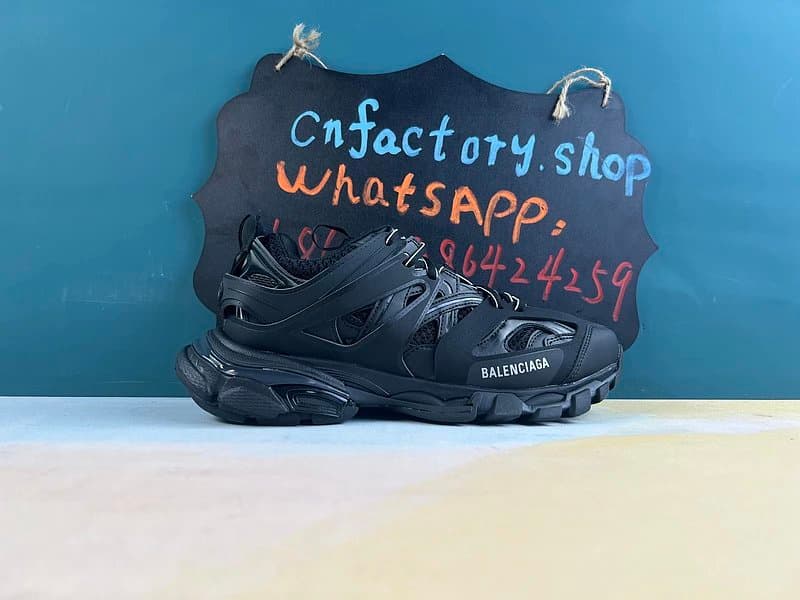 H65CN B*lenciaga Track Black-W1GB1 1000 - OrientDig Spreadsheet